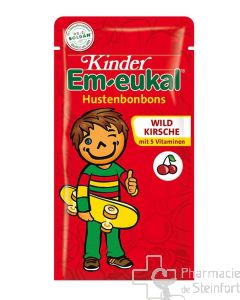 EM EUKAL KINDER HUSTENBONBONS WILDKIRSCHE ZUCKERFREI 75 G