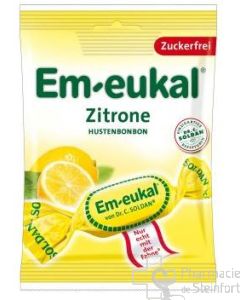 EM eukal Bonbons Zitrone Zuckerfrei 75 G