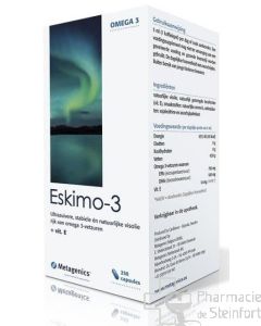 ESKIMO 3 oméga-3 vitamine E 250 CAPSULES