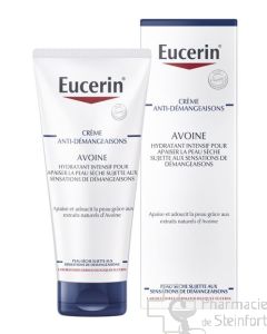 EUCERIN CREME APAISANTE ANTI-DEMANGEAISON PEAUX SECHES AVOINE 200 ML  