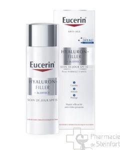 EUCERIN HYALURON FILLER X3 EFFECT TAGESCREME LSF 15 NORMALE HAUT 50ML