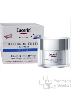 EUCERIN HYALURON FILLER X3 CREME NUIT 50 ml