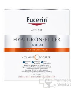 EUCERIN HYALURON FILLER X3 EFFECT VITAMIN C BOOSTER 3 x8ML