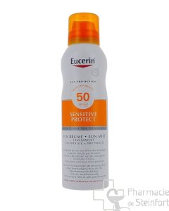 EUCERIN SUN SENSITIV SCHUTZSPRAY AEROSOL BRUME LSF 50 200ml