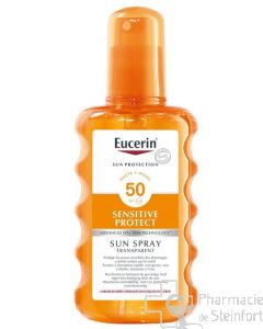 EUCERIN SONNENSCHUTZ SENSITIV SPRAY TRANSPARENT LSF50 200ML