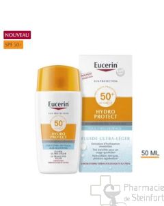 EUCERIN SONNENSCHUTZ HYDRO PROTECT ULTRA LEICHTES FLUID GESICHTSPF50+ 50ML