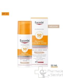 EUCERIN SUN PIGMENT CONTROL gel creme SPF50 TEINTE 50ml