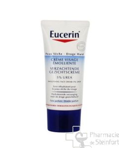 EUCERIN CREME VISAGE 5% UREE PEAU SECHE 50 ML 