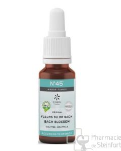 FLEURS DE BACH BIO N° 45 MINCEUR 20 ML