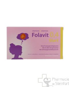 FOLAVIT 0,4 MG START Kinderwunsch 90 Tabletten