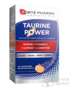 ENERGIE TAURINE POWER 30 COMPRIMES EFFERVESCENTS