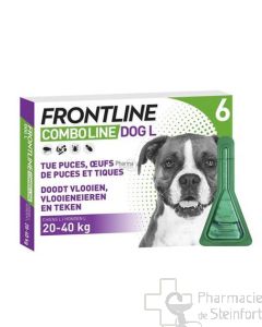 FRONTLINE COMBO LINE DOG CHIEN L 20-40kg SPOT ON 6 PIPETTES