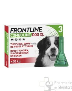 FRONTLINE COMBO LINE DOG HUND  XL +40kg SPOT ON 3 PIPETTEN