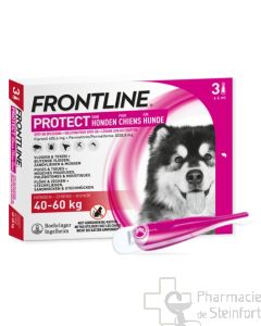 FRONTLINE PROTECT SPOT ON HUNDE 40-60 KG  XL 3PIPETTES