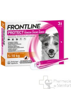 FRONTLINE PROTECT SPOT ON HUNDE 5-10 KG  S 3PIPETTES