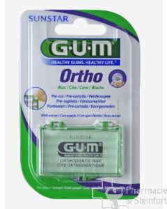 GUM CIRE ORTHODONTIQUE DENTAIRE TRANSLUCIDE  