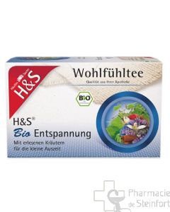 H+S Bio Wohlfühltee Entspannung 20 Filterbeutel