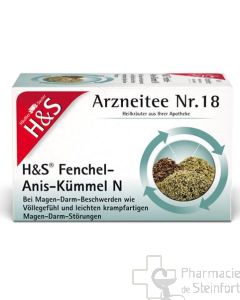 H+S Fenchel-Anis-Kümmel 20 SACHETS N°18