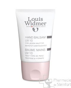 WIDMER HAND BALSAM UV 10 leicht parfümiert 50ML
