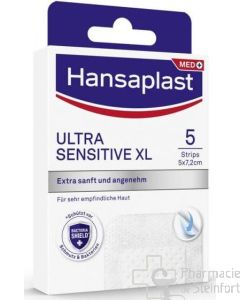 HANSAPLAST ULTRA SENSITIVE XL 5x7,2 cm  5 STRIPS PANSEMENTS