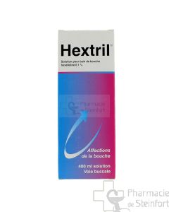 HEXTRIL LÖSUNG MUNDWASSER 400 ML