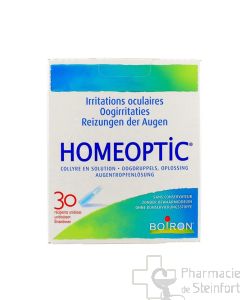 HOMEOPTIC Augentropfenlösung 30  Einzeldosen 0,4 ML