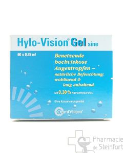 HYLO VISION GEL SINE 60 x 0,35 ML