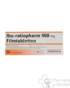 IBU RATIOPHARM 400 MG 50 TABLETTEN