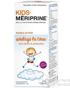 KIDS MERIPRINE SIROP SCHLEIMIGER TROCKENER HUSTEN + 1 JAHR 80 ML