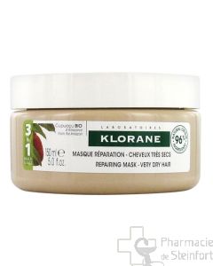 KLORANE MASQUE Cheveux Secs REPARATION CUPUACU 3 en 1 BIO 150 ML