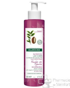 KLORANE LAIT CORPS FEUILLE FIGUIER BIO 200ML