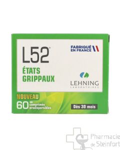 L52 LEHNING ETATS GRIPPAUX 60 Comprimés