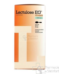 LACTULOSE EG 670 MG/ML SIRUP 500 ML