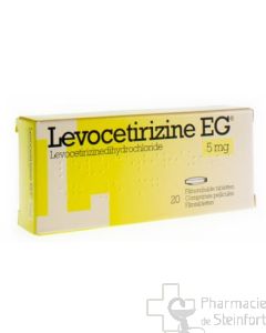 LEVOCETIRIZINE EG 5 MG 20  filmtabletten