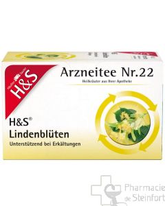 H+S Lindenblüten N°22 20 Filterbeutel