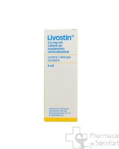 LIVOSTIN 0,05% AUGENTROPFEN 4 ML   