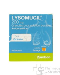 LYSOMUCIL 200 MG 30 GRANULAT