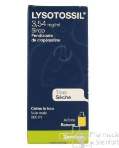 LYSOTOSSIL 0,354 G/ML SIRUP TROCKENER HUSTEN 200 ML