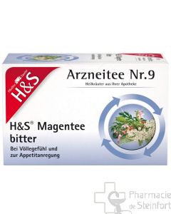 H+S THé ESTOMAC 20 SACHETS NR 9