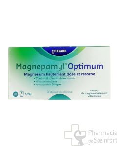 MAGNEPAMYL OPTIMUM 20 STICKS (AROME ORANGE)