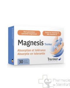 MAGNESIS TRENKER magnésium 30 CAPSULES