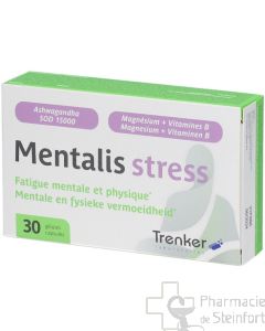 MENTALIS STRESS 30 CAPSULES