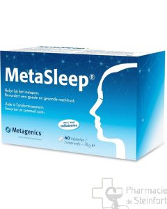 METASLEEP (AVEC MELATONINE) Sommeil 60 Comprimés