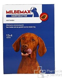 MILBEMAX CHEWY großer Hund 48 Tabletten