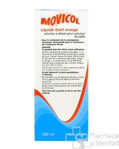 MOVICOL LÖSUNG  Macrogol Norgine Orangengeschmack 500 ML