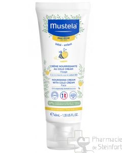 MUSTELA TROCKENE HAUT NÄHRENDE CREME COLD CREAM 40 ML