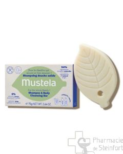 MUSTELA SHAMPOOING DOUCHE SOLIDE 75G