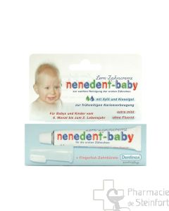 NENEDENT BABY AVEC DENTIFRICE 20 ML  ET BROSSE A DENTS SILICONE
