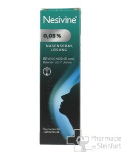 NESIVINE Nasivin 0,05% spray erwachsene 1 spray 10 ML