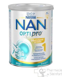 NESTLE NAN OPTIPRO HYDROLYSED PROTEIN 1 NEURODERMITIS 800G